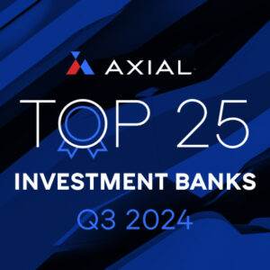 Axial Top 25 Investment Banks Q3 2024 Badge