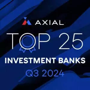 Axial Top 25 Investment Banks Q3 2024 Badge