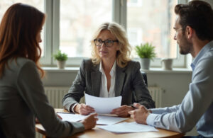 Business owner meeting with advisor to discuss tax planning for a business sale